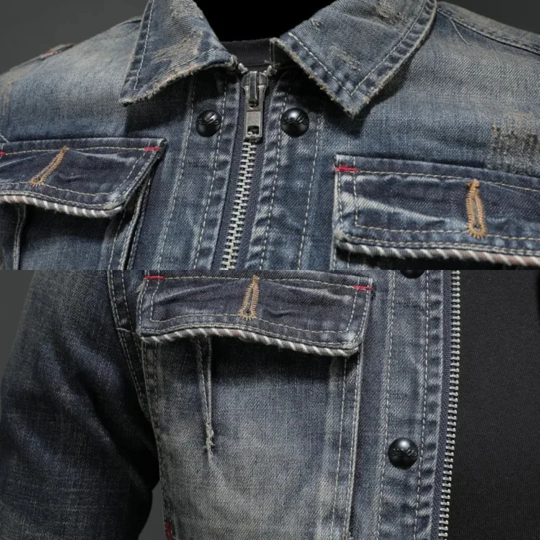 Matthew | ELEGANT DENIM JACKET - Image 7