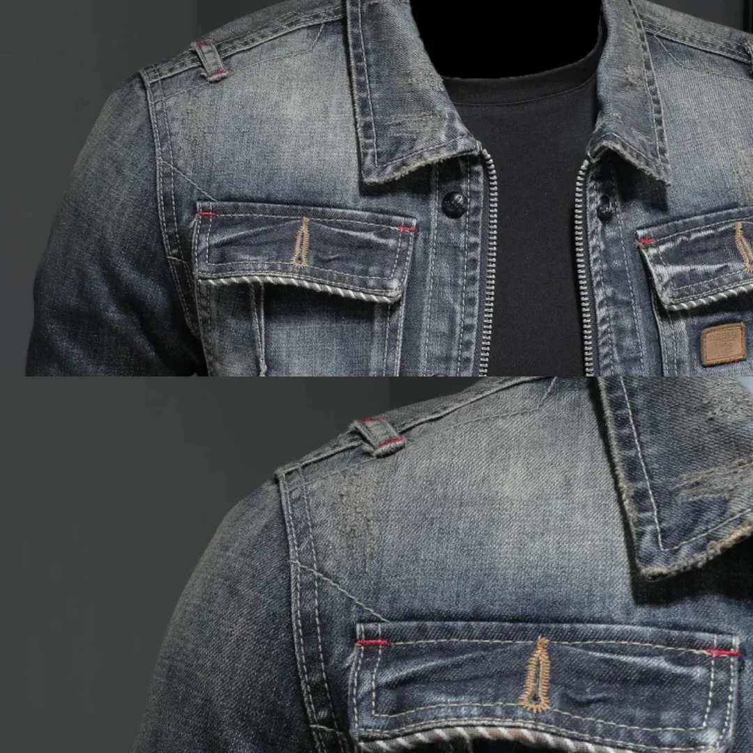 Matthew | ELEGANT DENIM JACKET - Image 8