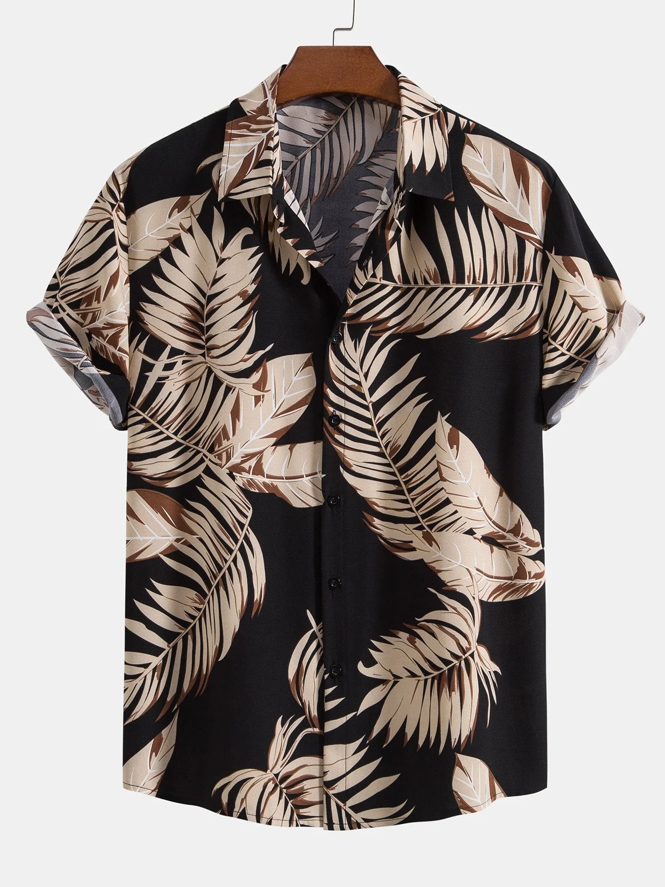 Max® | Tropical Print Shirt & Swim Shorts - Image 2