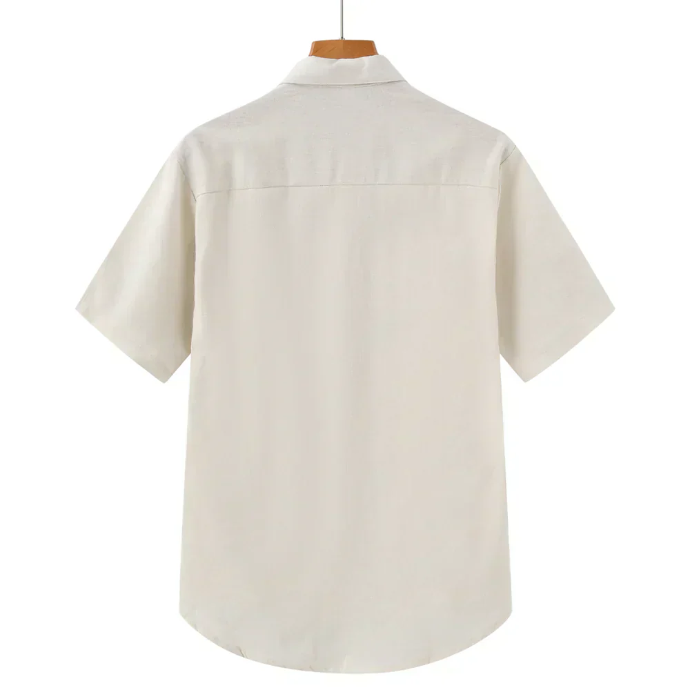 Maximilian® | Linen Polo Shirt - Image 2