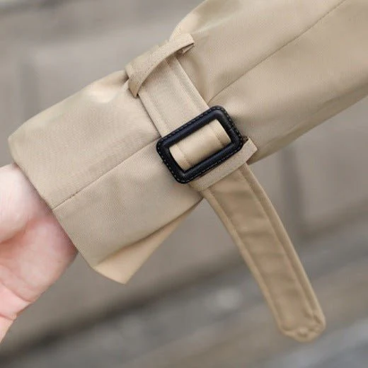 Maximiliano® | Men’s Trench Coat With Double Buttons - Image 4