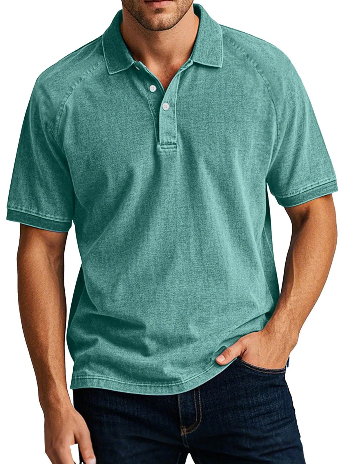 Maximiliano® | Polo Shirt With Collar For Men - Image 2