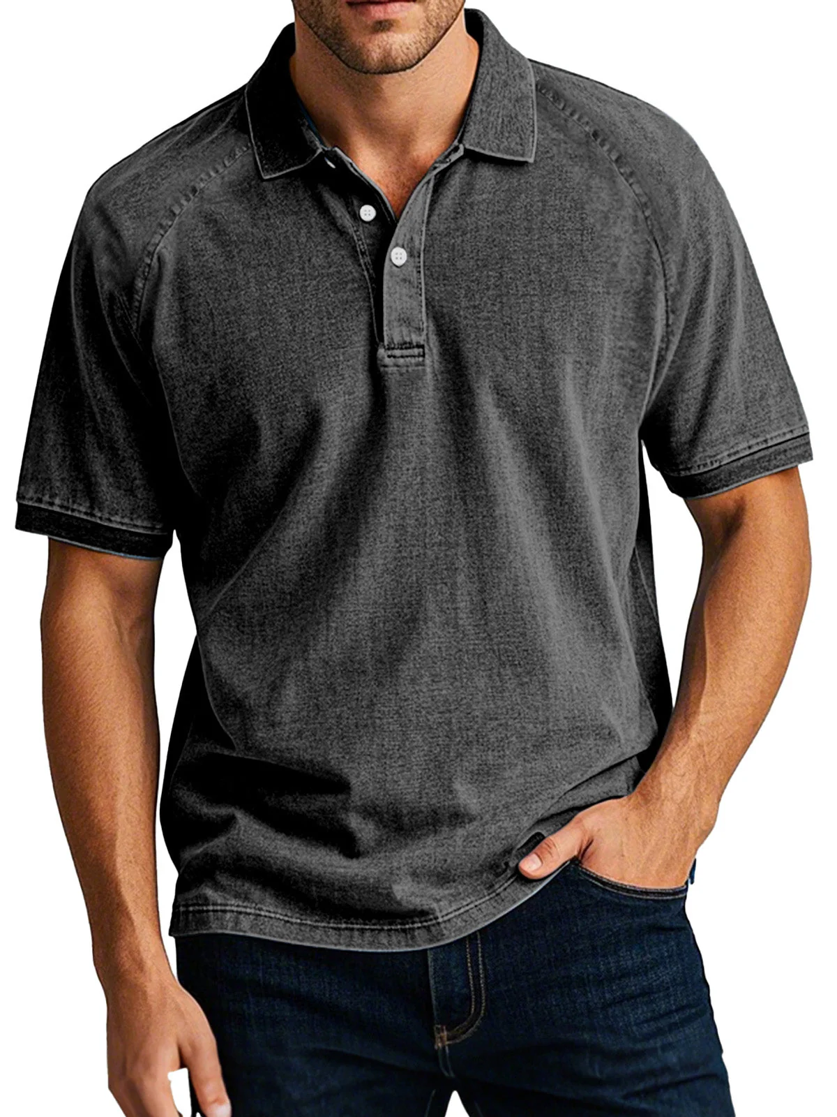 Maximiliano® | Polo Shirt With Collar For Men - Image 4