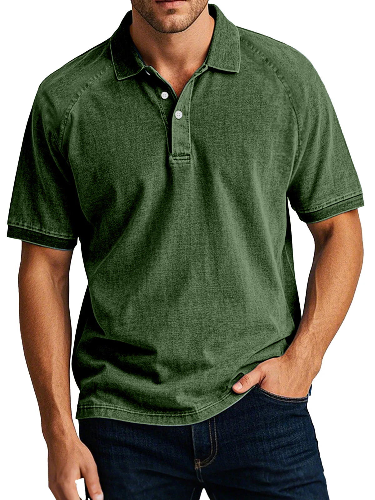 Maximiliano® | Polo Shirt With Collar For Men - Image 5