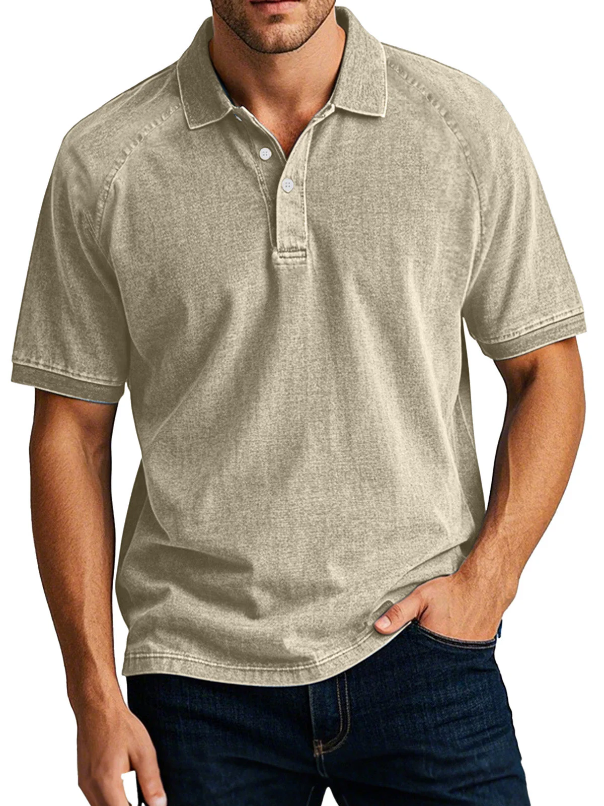Maximiliano® | Polo Shirt With Collar For Men - Image 6