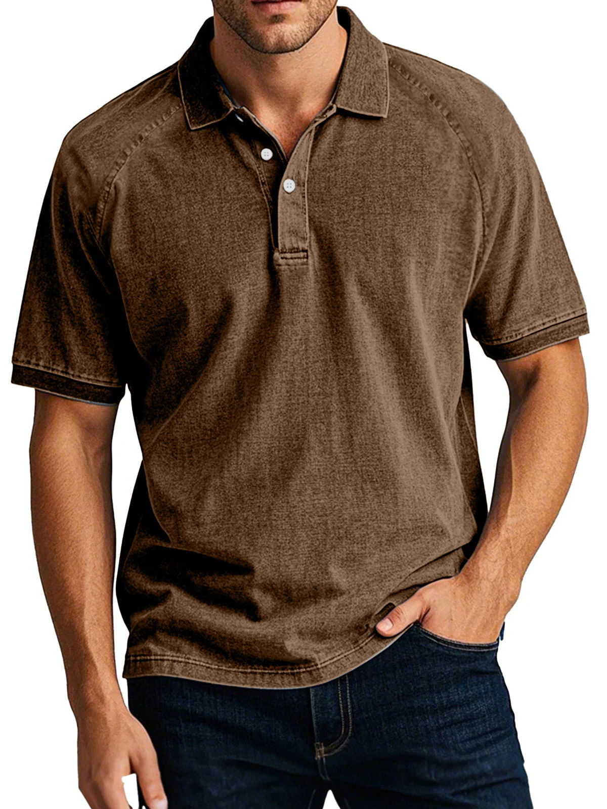 Maximiliano® | Polo Shirt With Collar For Men - Image 7