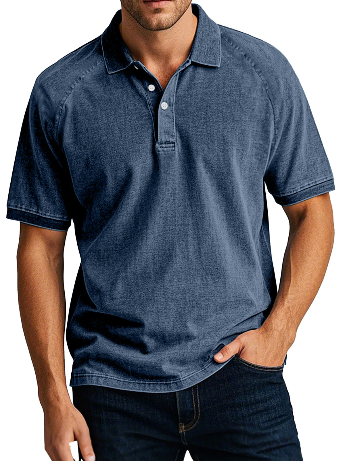 Maximiliano® | Polo Shirt With Collar For Men - Image 8