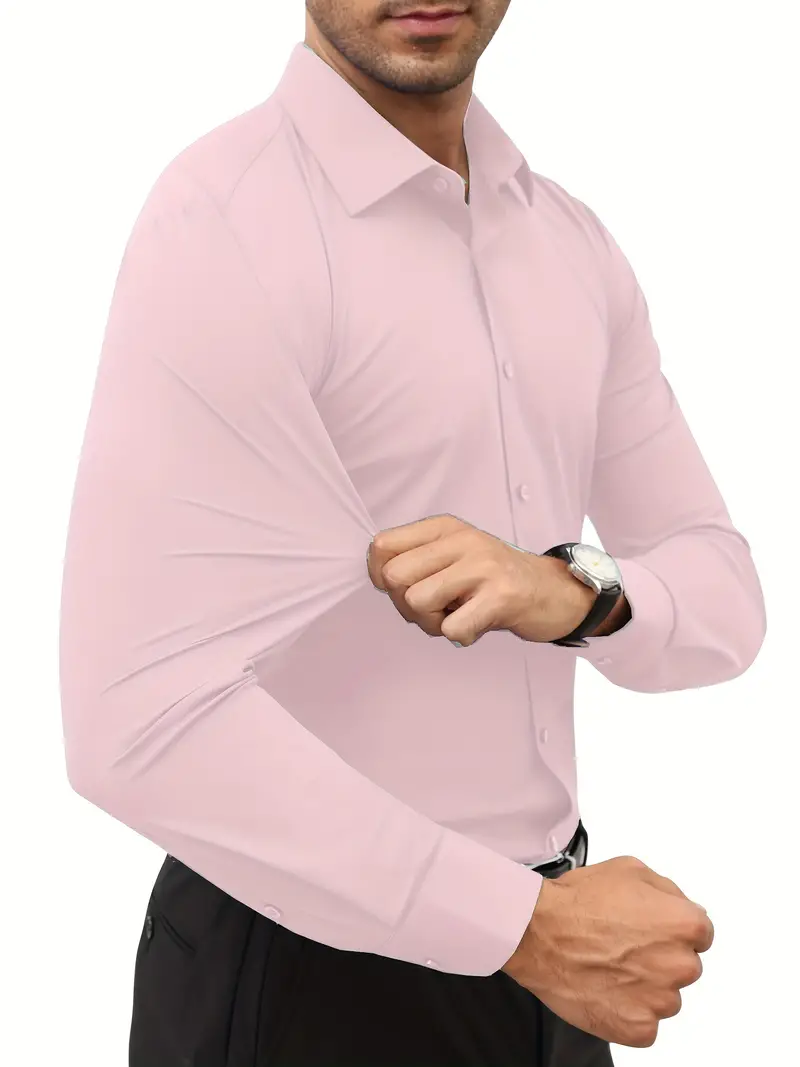 Máximo® | Long-Sleeved Shirt With Button Placket For Men - Image 2