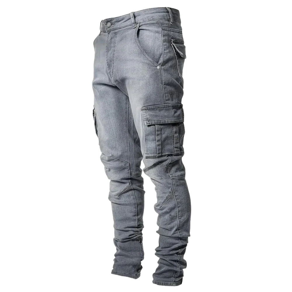 Melchor® | Street Style Cargo Jeans - Image 2