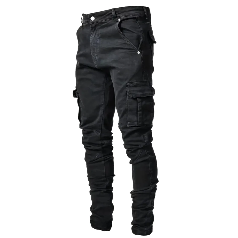 Melchor® | Street Style Cargo Jeans - Image 3