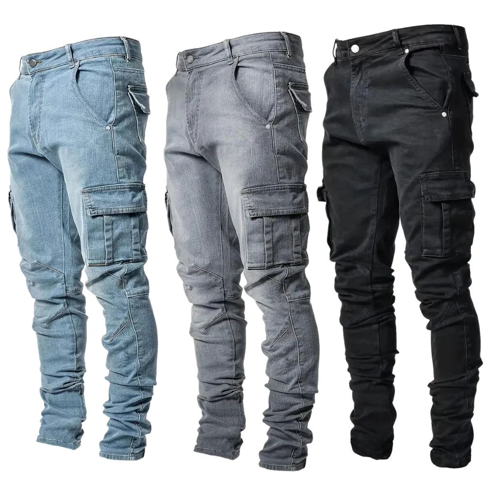 Melchor® | Street Style Cargo Jeans - Image 4