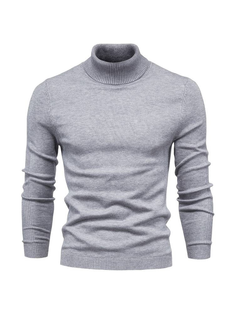 Melkin | High-quality men's turtleneck sweater - Image 3