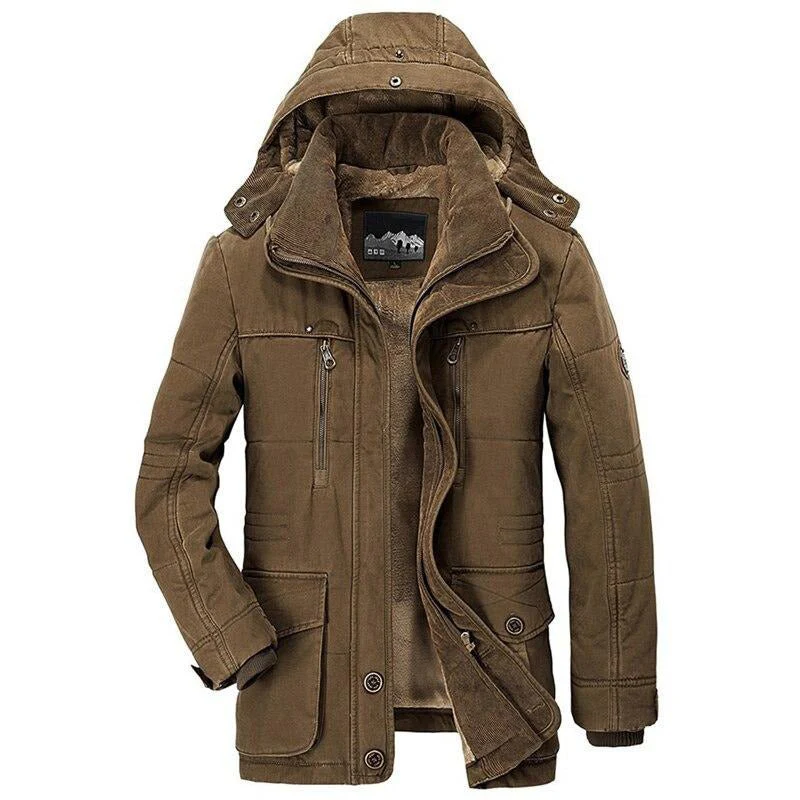 Melquíades | Warm winter jacket with removable hood - Image 5