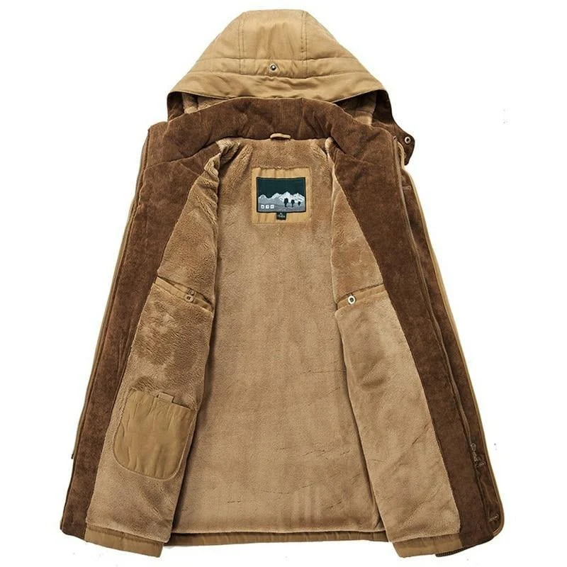 Melquíades | Warm winter jacket with removable hood - Image 8
