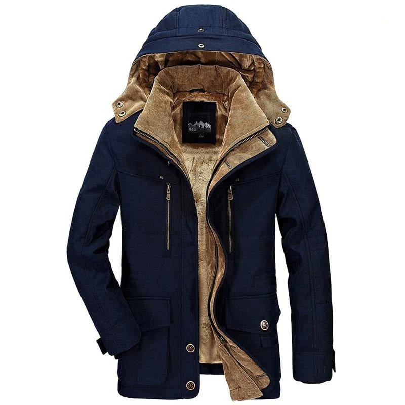 Melquíades | Warm winter jacket with removable hood - Image 9