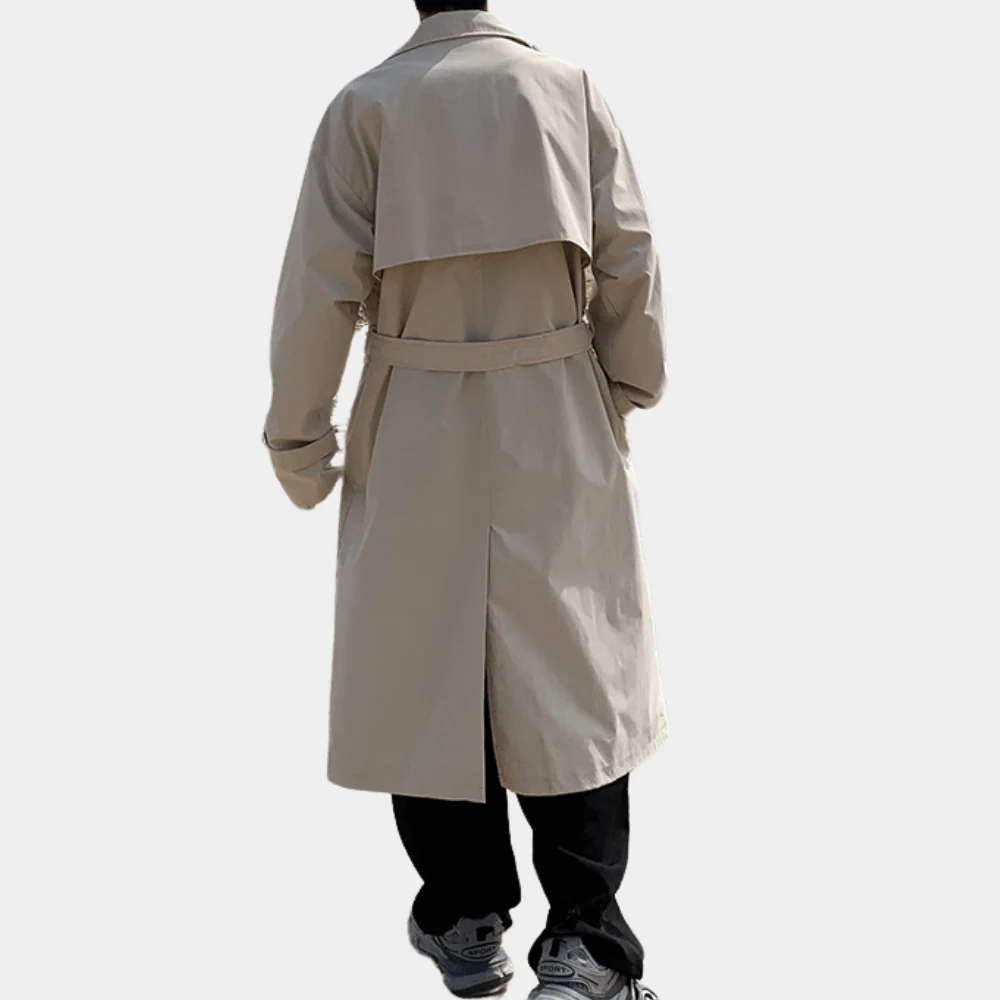 Melvin® | Men’s Trench Coat With Double Buttons - Image 2