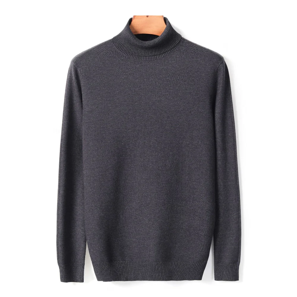 Mender | Warm men's turtleneck sweater made of merino wool - Image 7