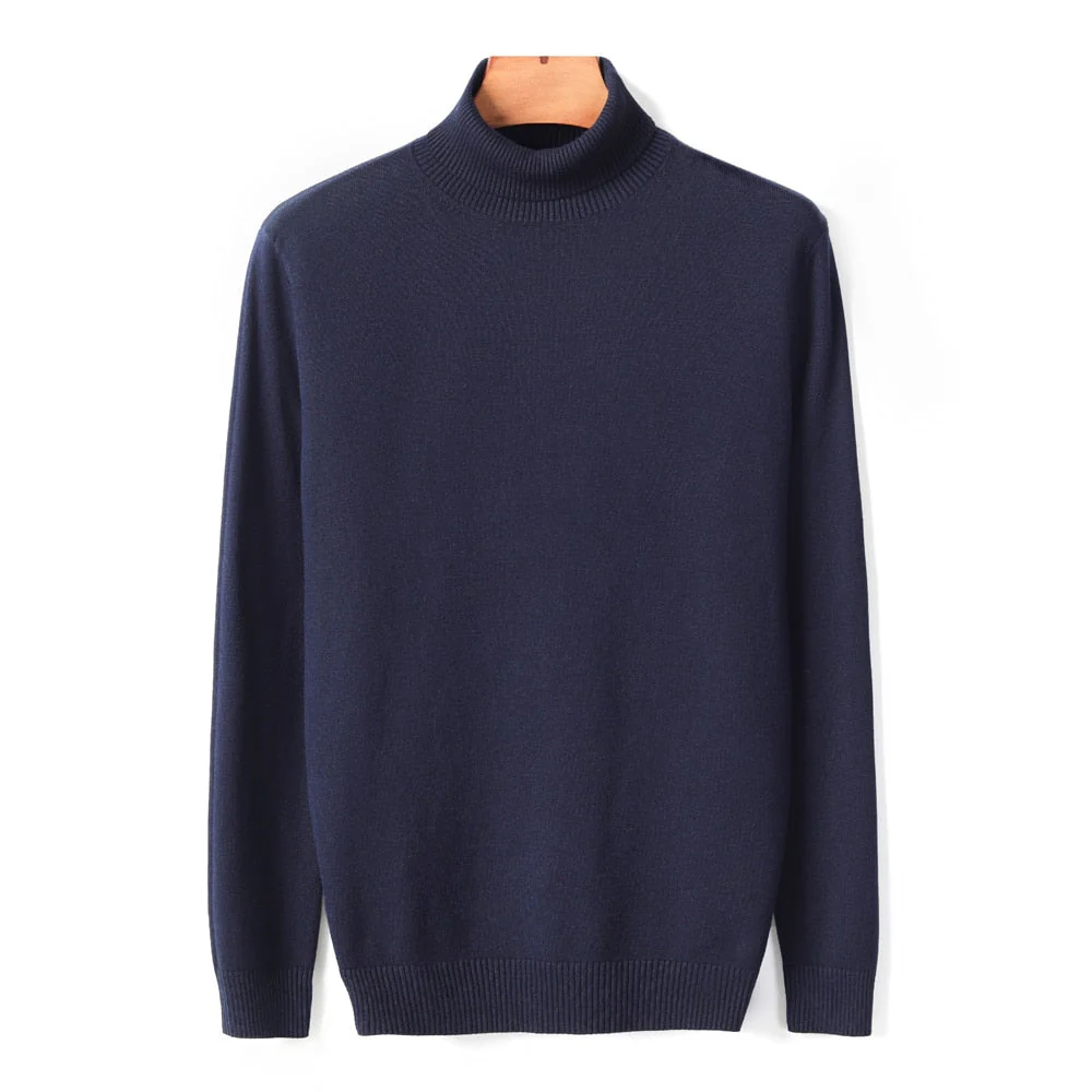 Mender | Warm men's turtleneck sweater made of merino wool - Image 9