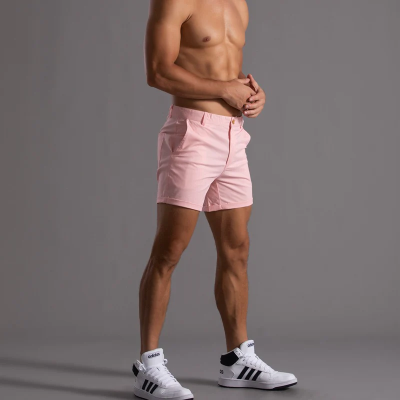 Men's Classic Casal Spring and Smmer Cotn Blend Shorts - Image 7