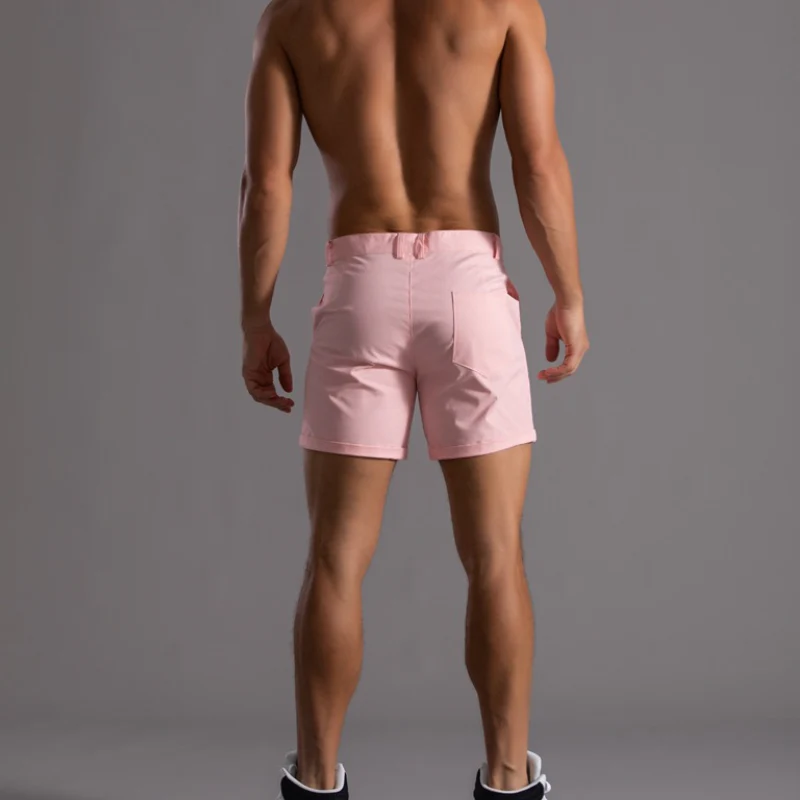 Men's Classic Casal Spring and Smmer Cotn Blend Shorts - Image 8