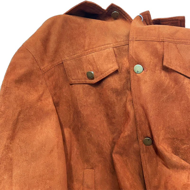 Men's Classic Casallti-Pocket SliFit Sede Jacket - Image 4