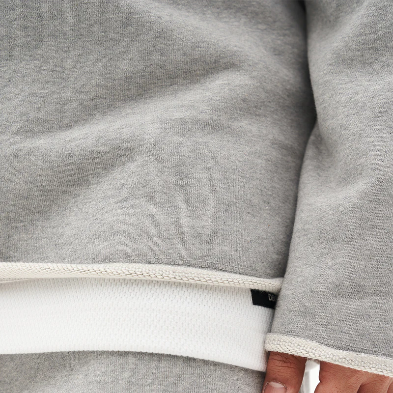 Men's Fashion Solid Color Loose Fit Sweatshirt - Image 3