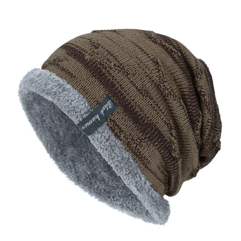 Men's Fleece WarKnitted Hat - Image 2