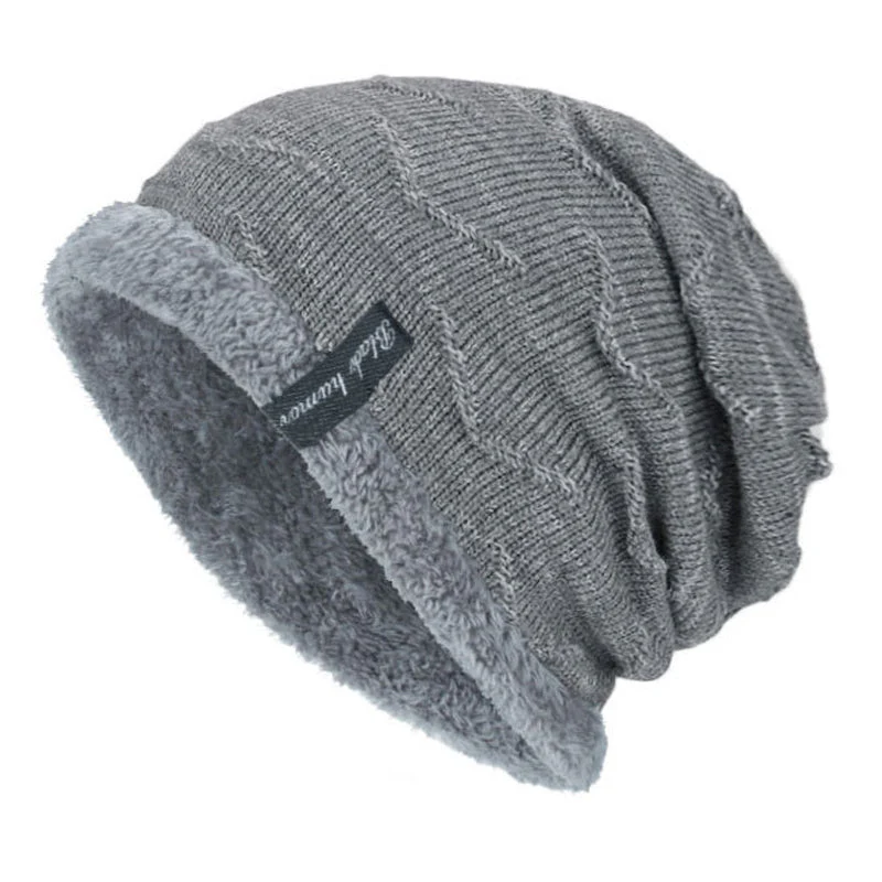 Men's Fleece WarKnitted Hat - Image 3