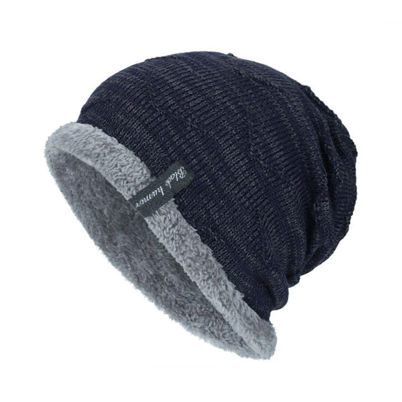 Men's Fleece WarKnitted Hat - Image 4