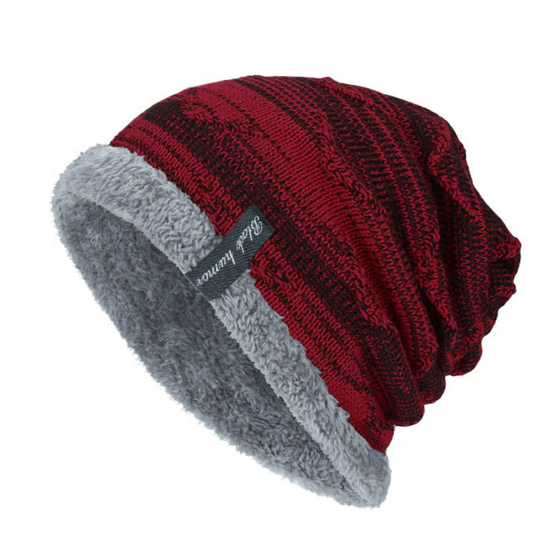 Men's Fleece WarKnitted Hat - Image 5