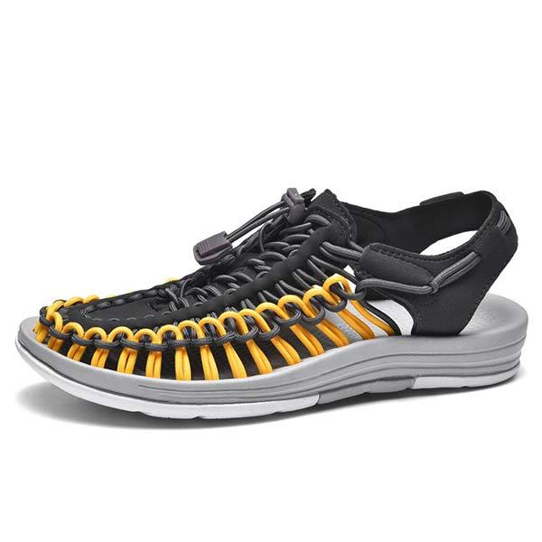 MEN'S HANDWOVEN BEACH SANDALS - Image 17