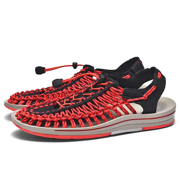 MEN'S HANDWOVEN BEACH SANDALS - Image 28