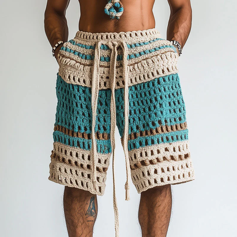 Men's Holiday Braided Beach ShortsP - Image 11