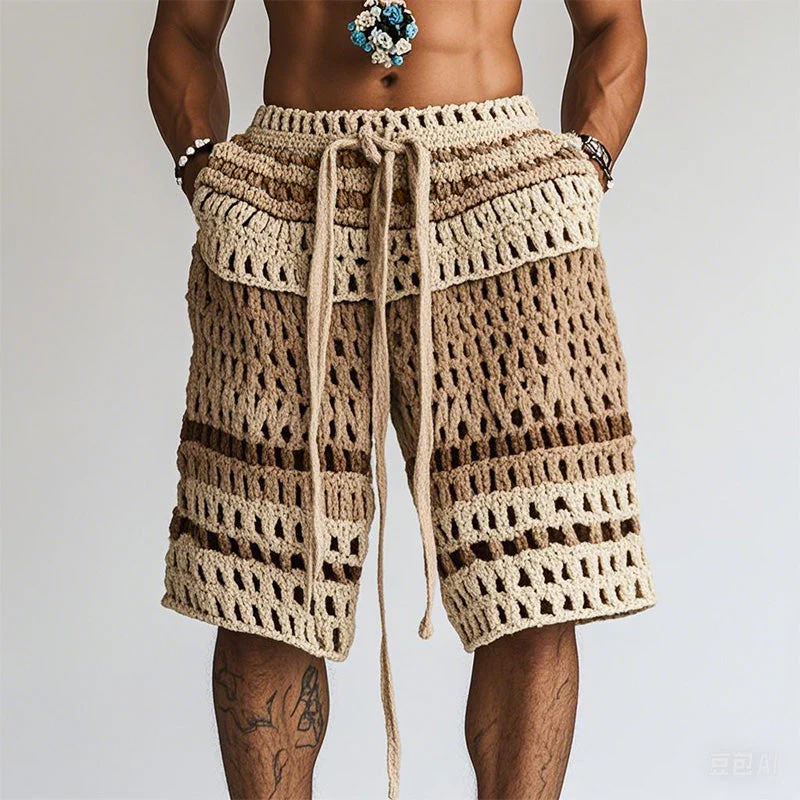 Men's Holiday Braided Beach ShortsP - Image 14