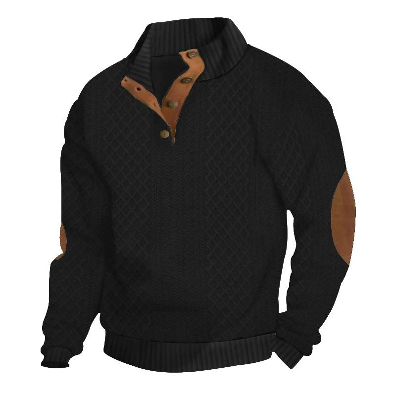 Men's Outdoor Casual Stand Collar Long Sleeve - Image 13