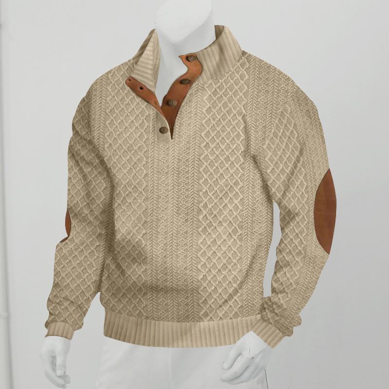 Men's Outdoor Casual Stand Collar Long Sleeve - Image 2