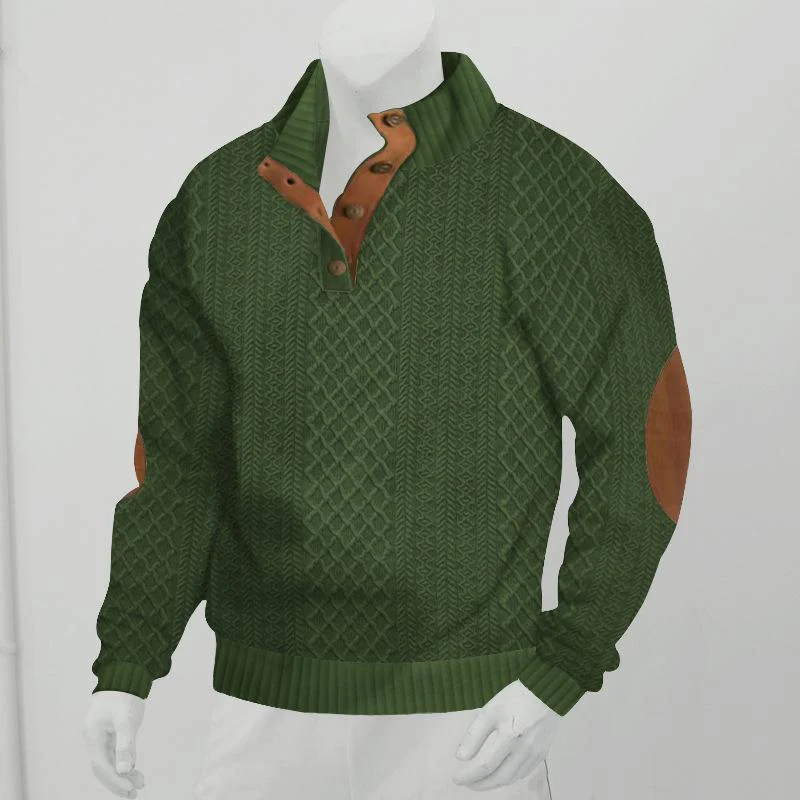 Men's Outdoor Casual Stand Collar Long Sleeve - Image 4