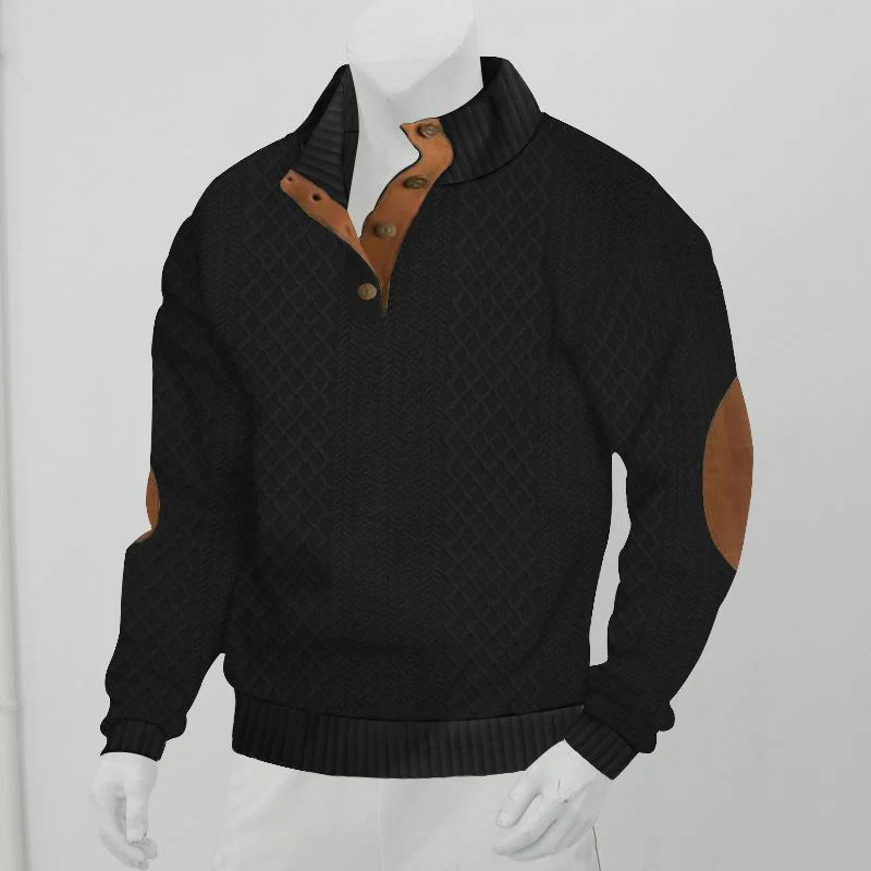 Men's Outdoor Casual Stand Collar Long Sleeve - Image 5
