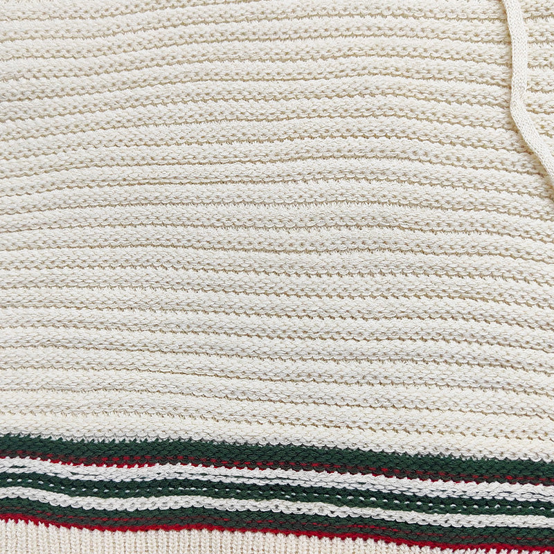 Men's Simple Woolen Striped Beach ShortsP - Image 3