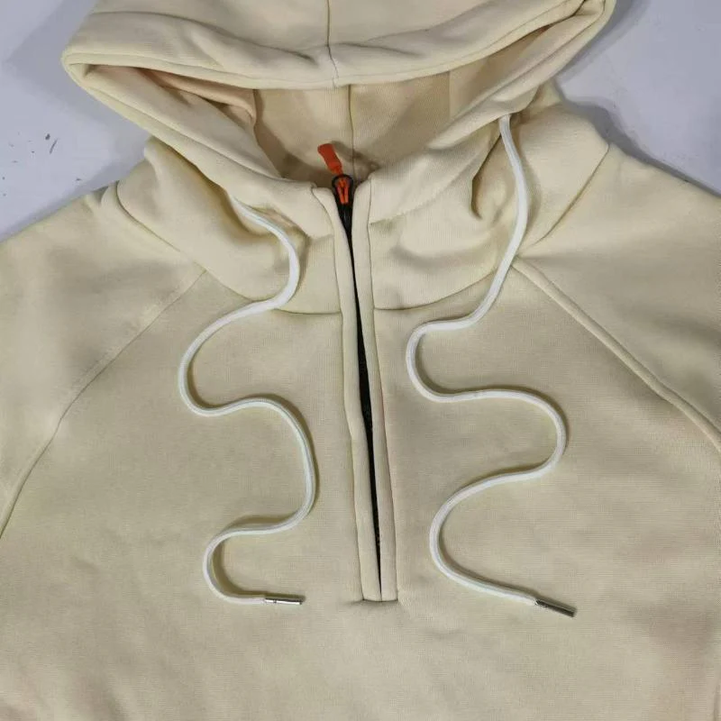 Men's Solid Zip-Up Hoodie Raglan Sleeve Sweatshirt - Image 8