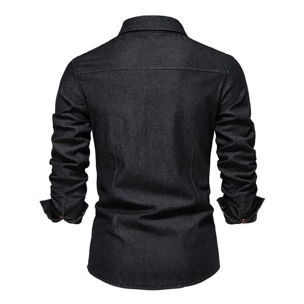 MEN'S VINTAGE DENIM SHIRT - Image 3