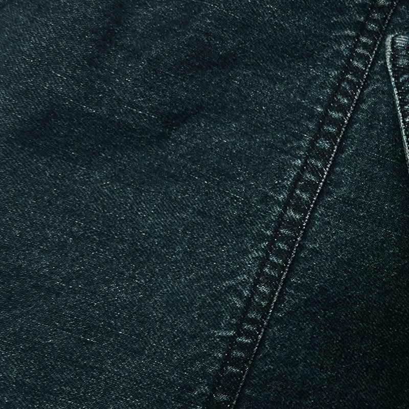 Men's Vintage Stand Collar Denim Jacket - Image 3