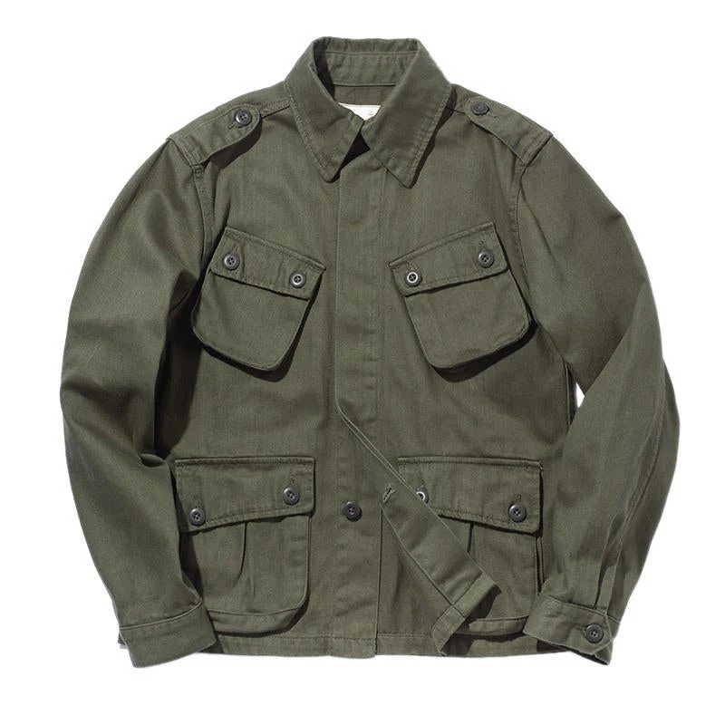 Men's Vinelti Pocket Biker Cargo Jacket - Image 3
