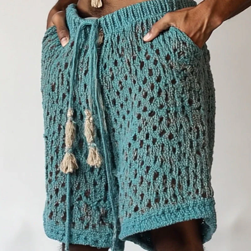 Men's Woven Casal Beach ShortsP - Image 3