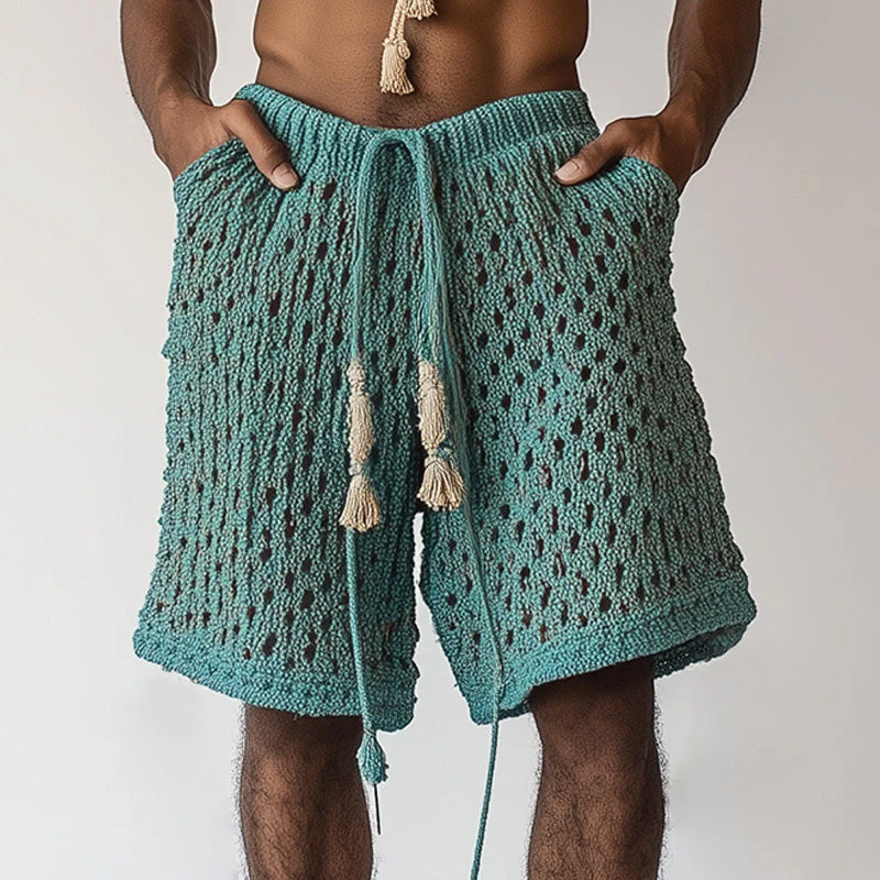Men's Woven Casal Beach ShortsP - Image 5
