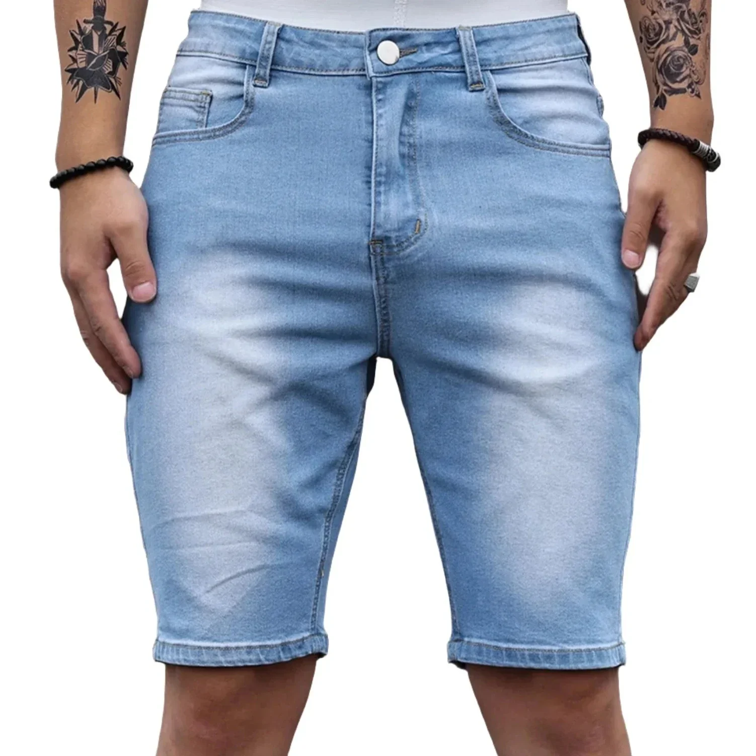 Merlín | LORENZO DENIM SHORT - Image 2