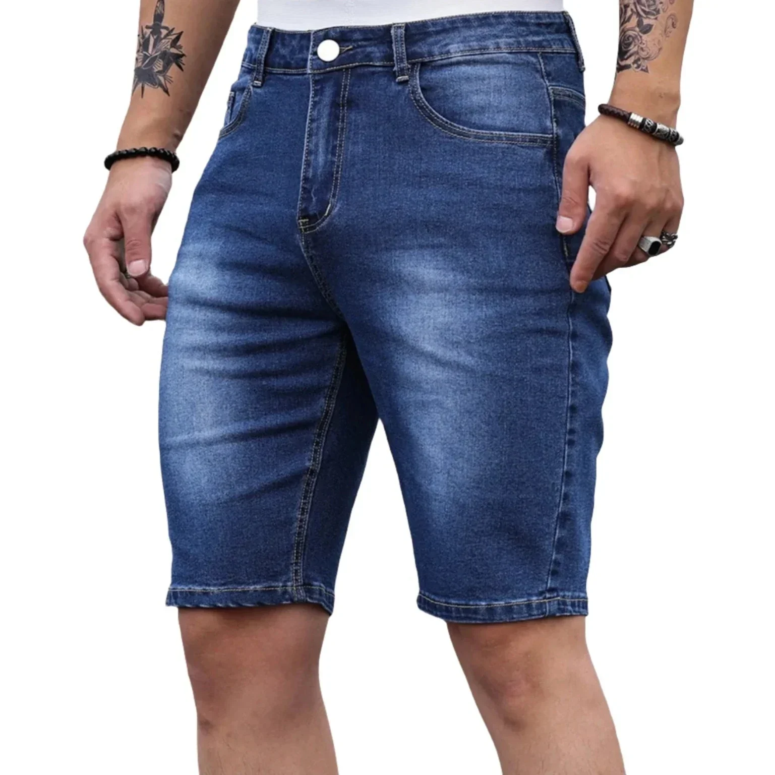 Merlín | LORENZO DENIM SHORT - Image 3
