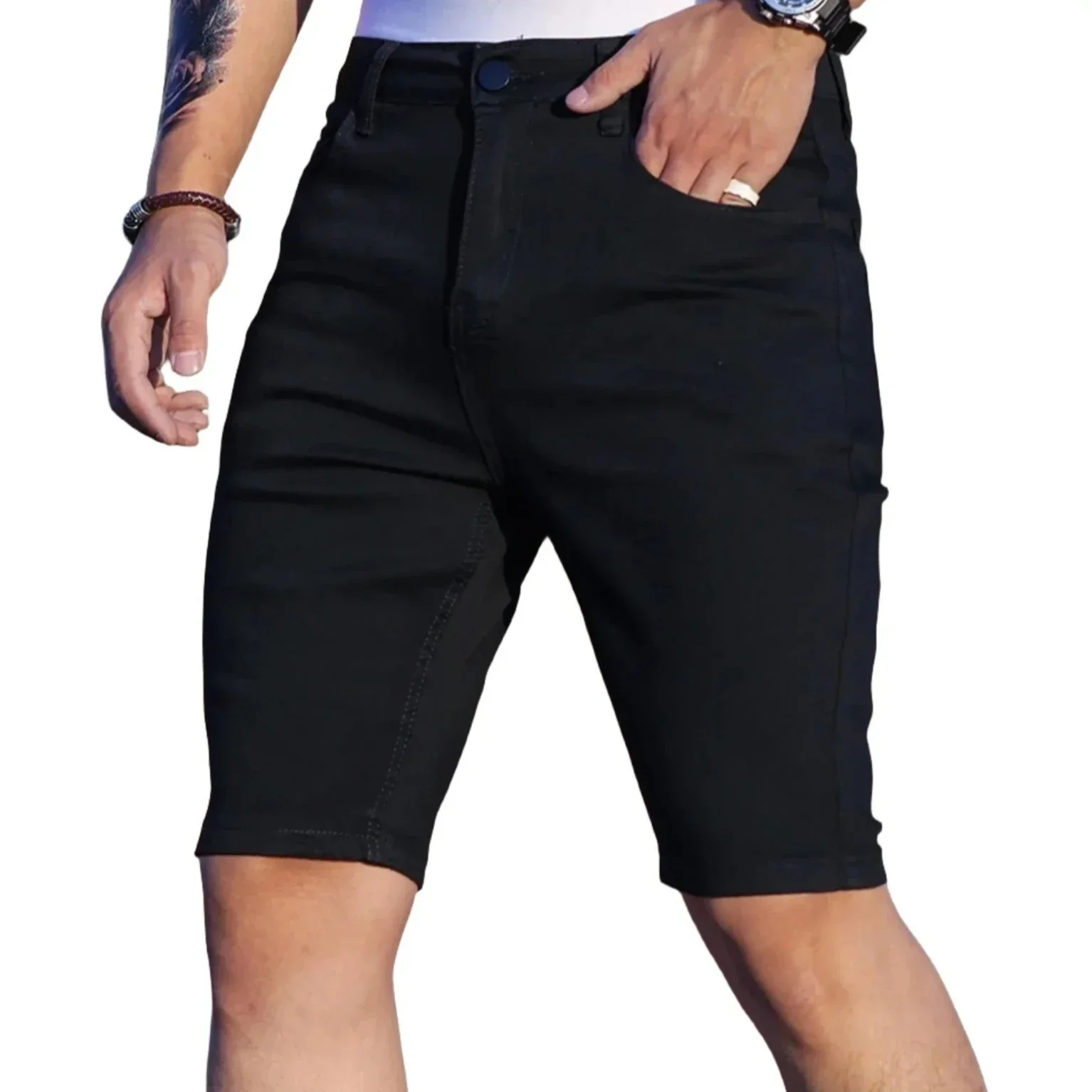 Merlín | LORENZO DENIM SHORT - Image 5