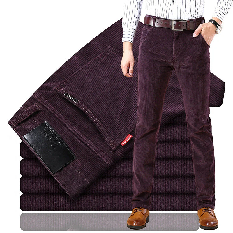 Micael® | Men'S Stretch Corduroy Trousers - Image 14