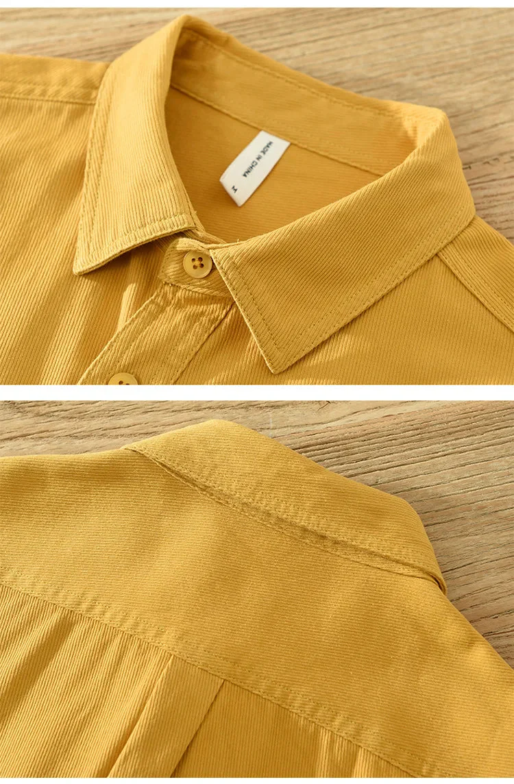 Michael | Short Sleeved Cotton Shirt - Image 12